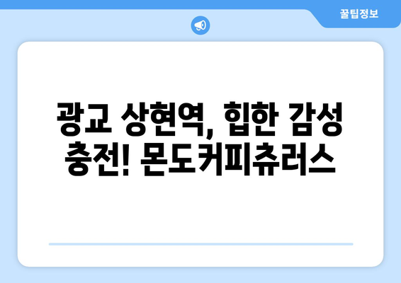 광교 상현역에서 추천하는 분위기 좋은 몬도커피츄러스